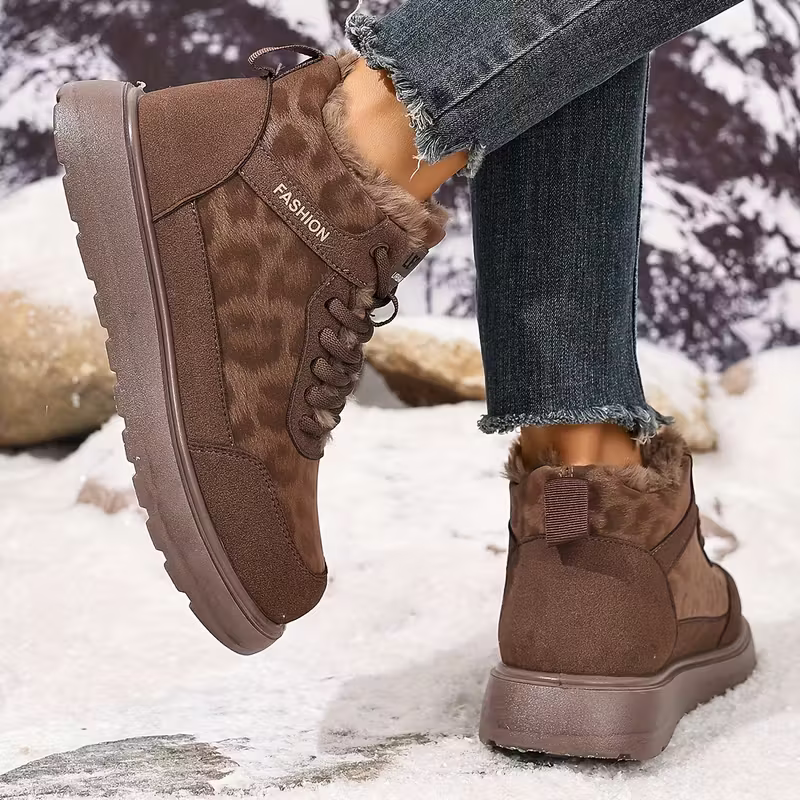 Elizia – Schnürschuhe Mit Dicker Sohle