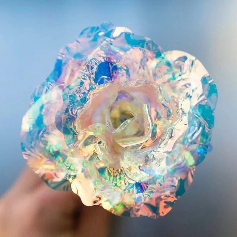 GlowPetal – Bunte Kristall Rose