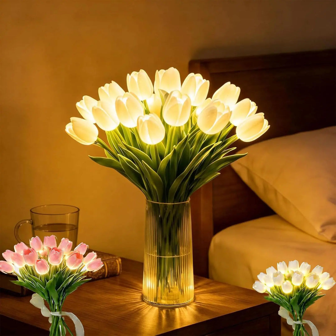 Petaluxe - Elegante LED Blumenvase Mit Beleuchtung Für Eine Gemütliche Wohnatmosphäre