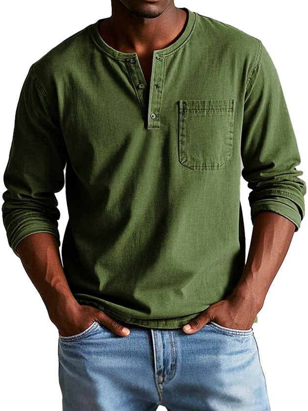Gerry - Jeans Hemd Mit Tasche