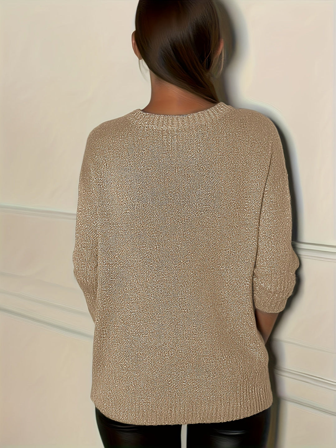 Healy – Strickpullover Mit V-Ausschnitt