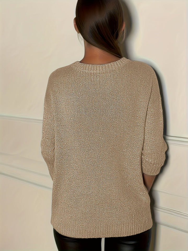 Healy – Strickpullover Mit V-Ausschnitt