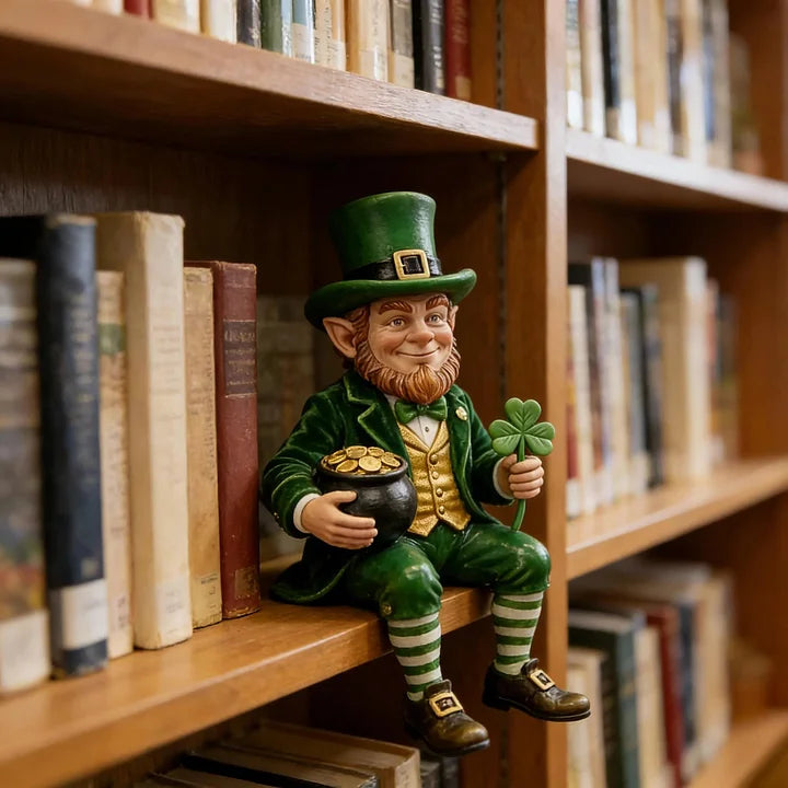 IrishFortune – Dekorative Figur eines Kobolds zum St. Patrick's Tag