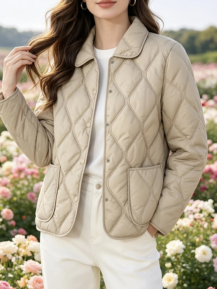 Laurelle - Elegant and Chic Loose Fit Padded Jacket