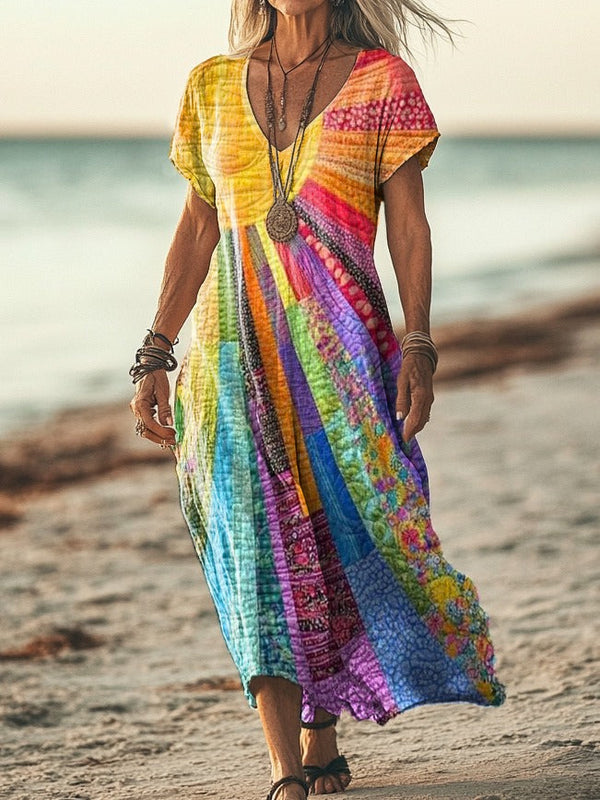 Rashmika – Elegantes Bohemian-Kleid