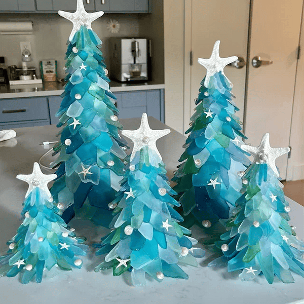 CrystalGlow - Glas-Weihnachtsbaum