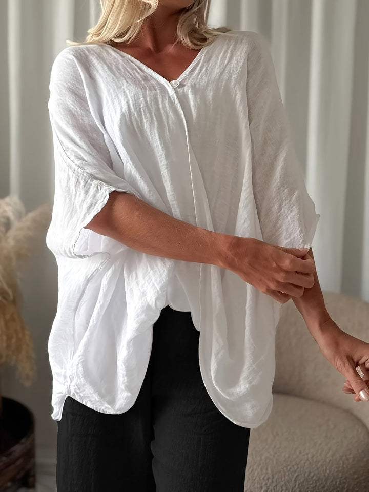 Winnie - Bluse Im Bohemian Stil Mit Weiten Ärmeln