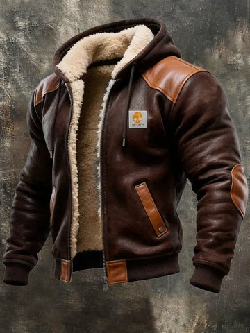 Kruithof – Fleece Gefütterte Kapuzenjacke