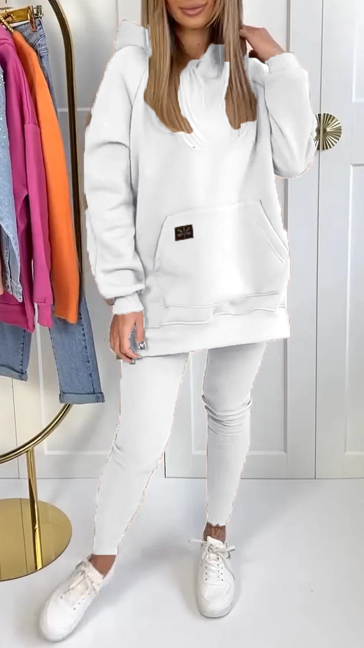Neija – Leggings und Kapuzenpullover Setz