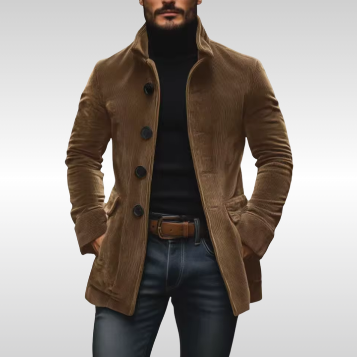 Eddard – Langärmelige Cord Jacke