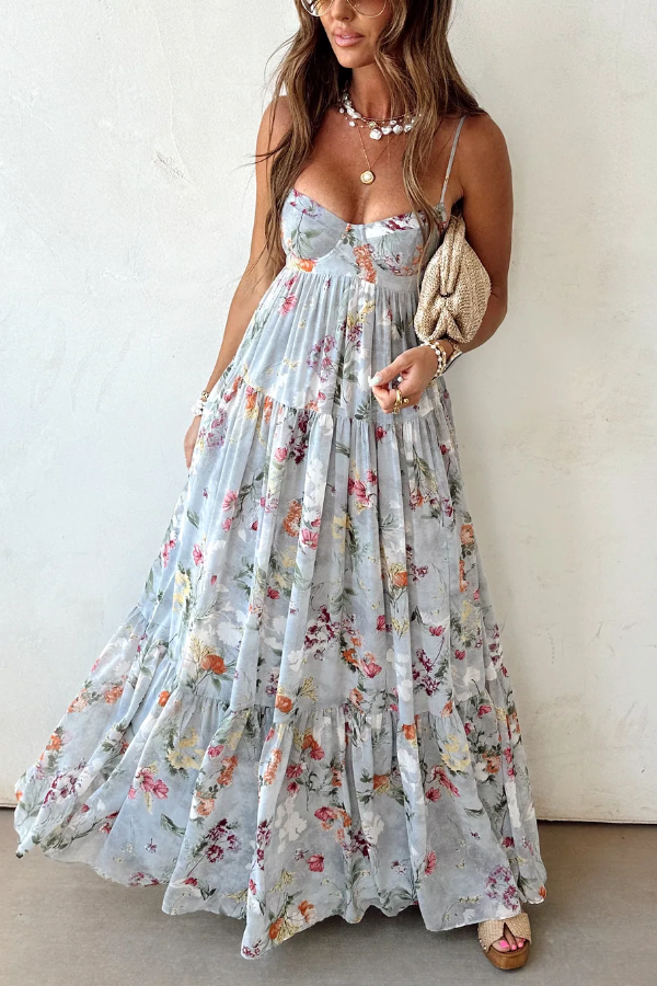 Samadhi - Ärmelloses Maxikleid
