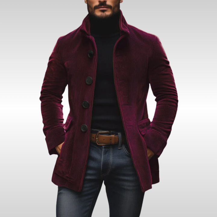 Eddard – Langärmelige Cord Jacke