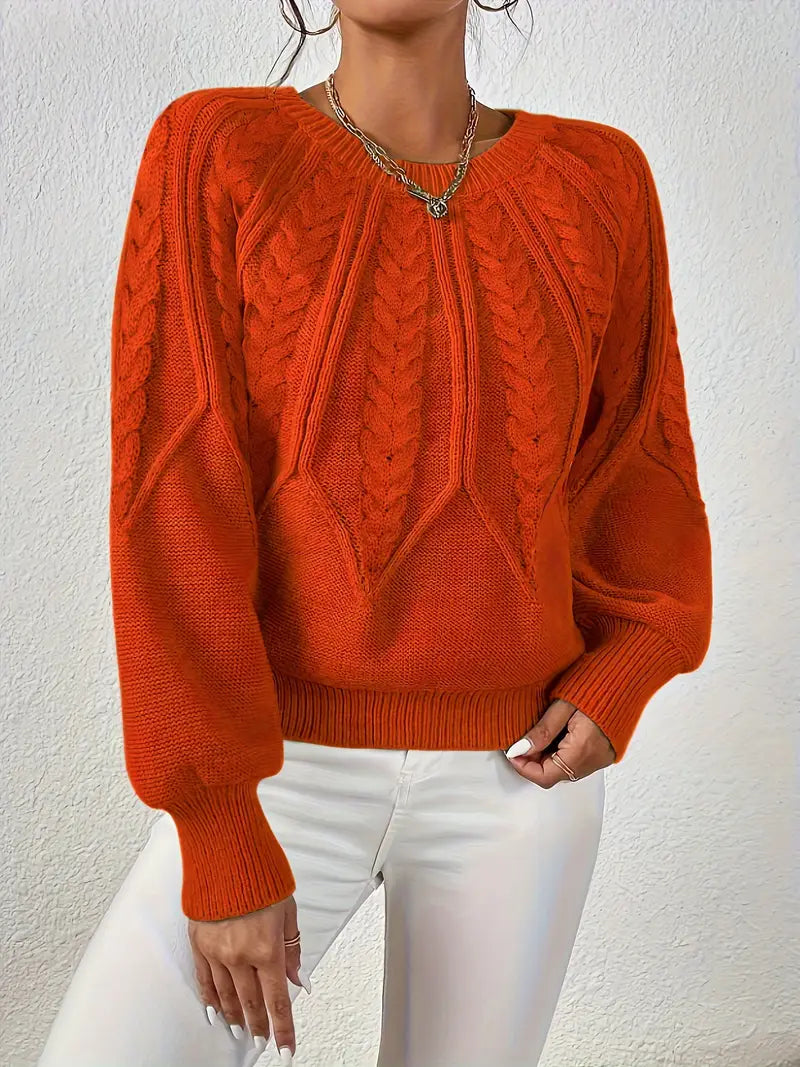 Özden – Eleganter Langarm Pullover