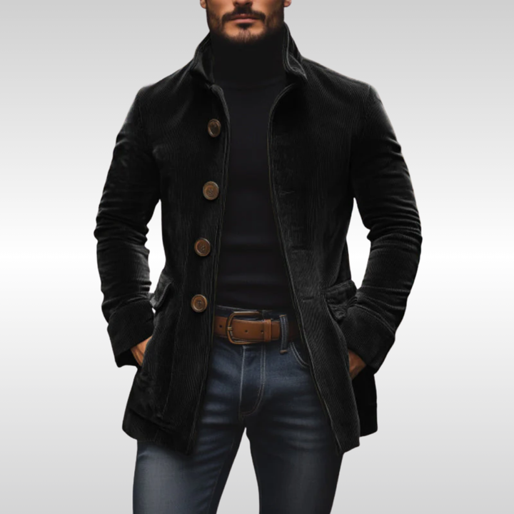 Eddard – Langärmelige Cord Jacke