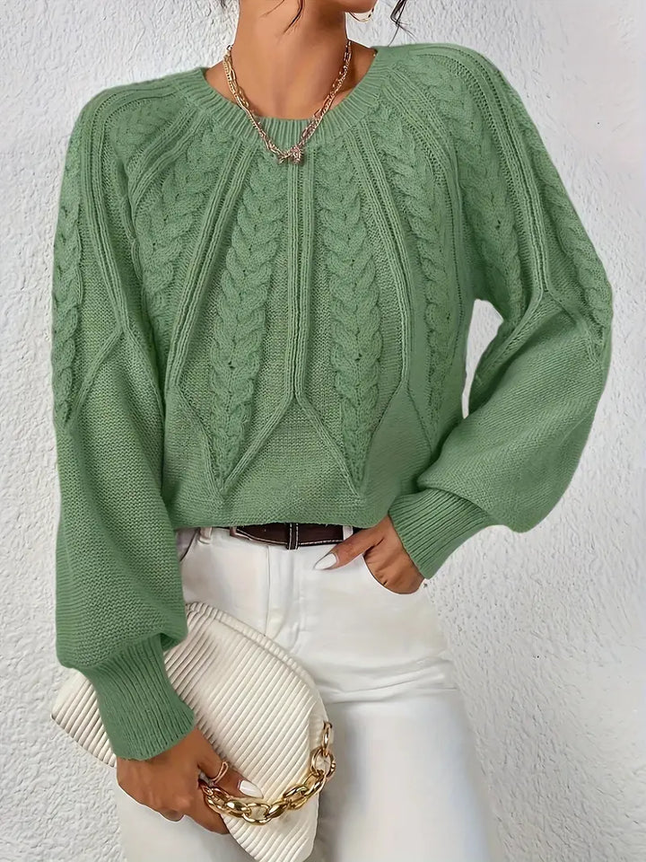 Özden – Eleganter Langarm Pullover