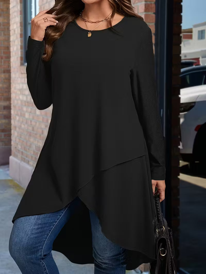 Neasa – Elegantes Langarm-T-Hemd