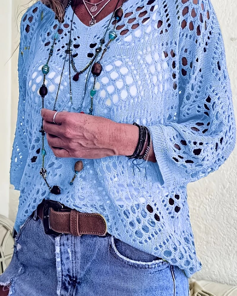 Helenia – Atmungsaktiver Strickpullover
