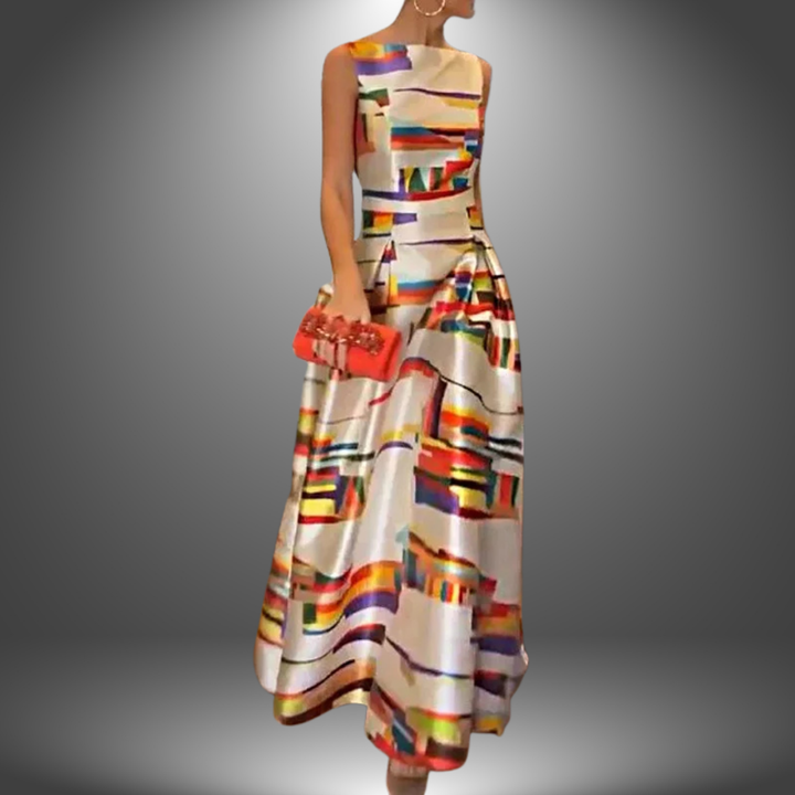 Misa | Handgefertigtes Langes Freizeitkleid