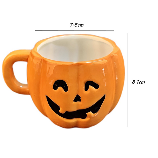 GlowSip – Halloween Becher Mit Kürbis Lächeln
