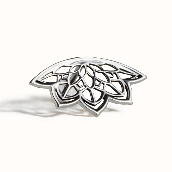 Mieko – Mandala Helix Ohrring