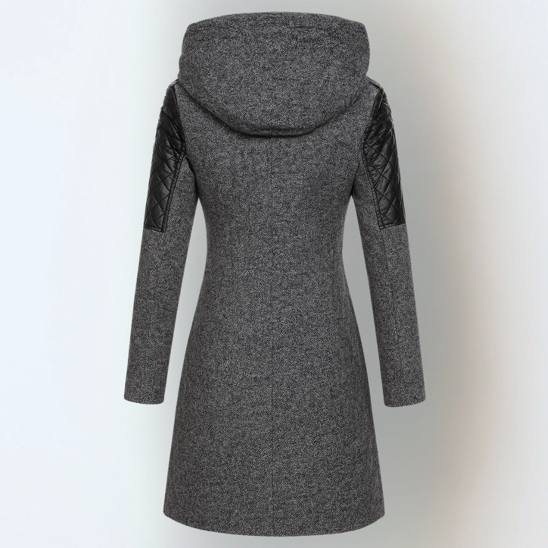 Jasneet – Winter Jacke Mit Kapuze Und Reißverschluss