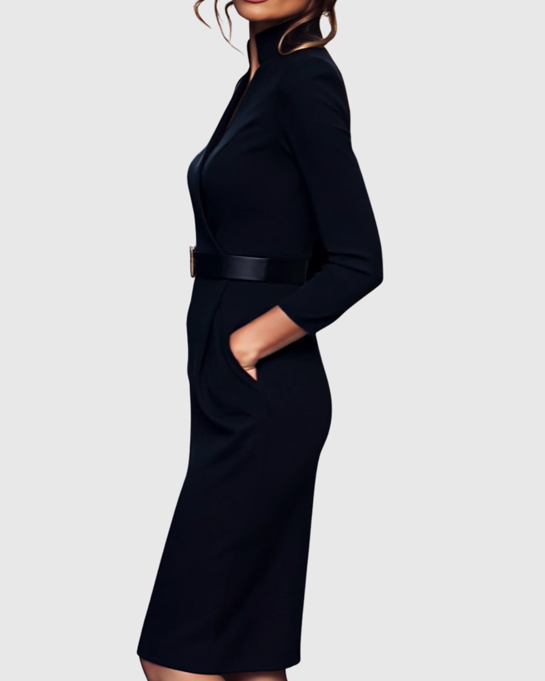 Meirav - Elegantes Midi Kleid