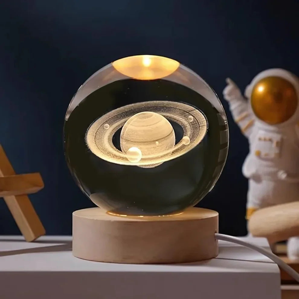Glow Sphere – Leuchtende Kristallkugel Lampe