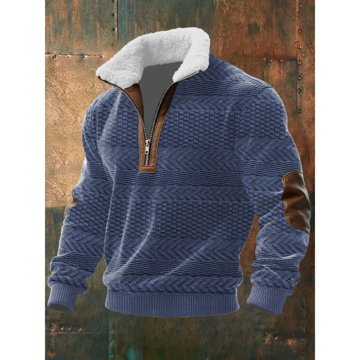 Naushad - Warmer Pullover Mit Hohem Kragen