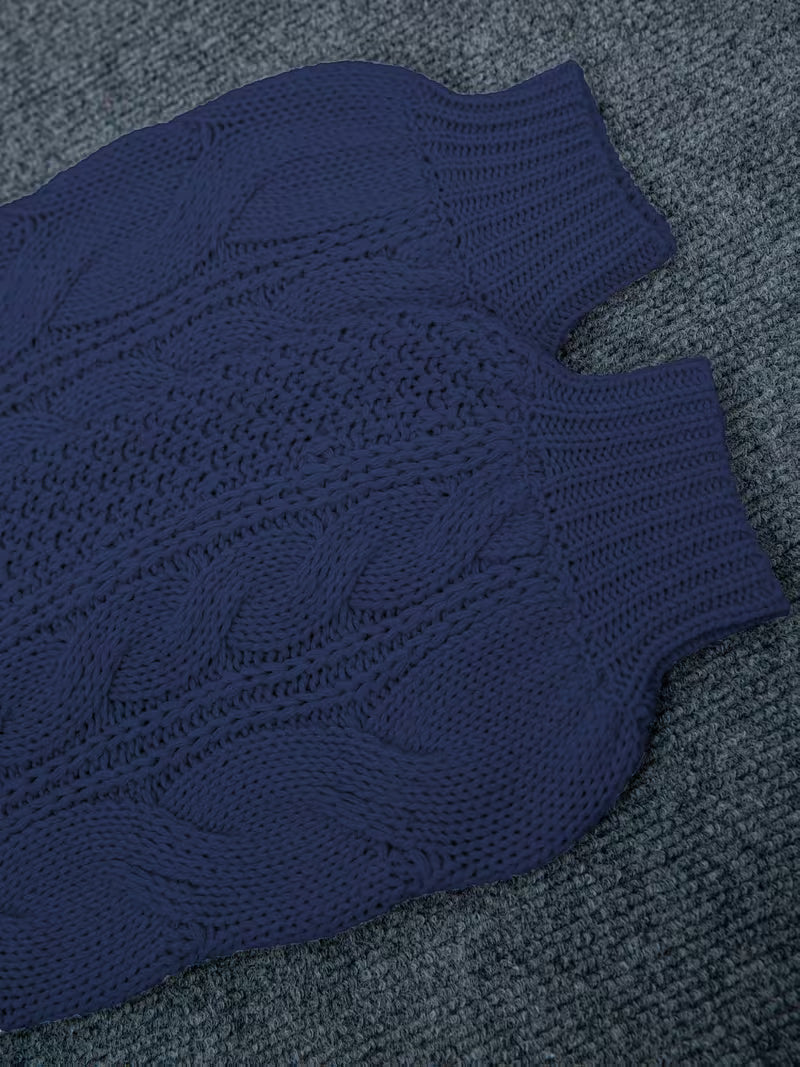 Elayra - Locker Sitzender Strick Pullover