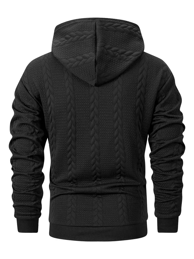 Connolly – Lässiger Strickpullover Mit Kapuze Und Fronttasche