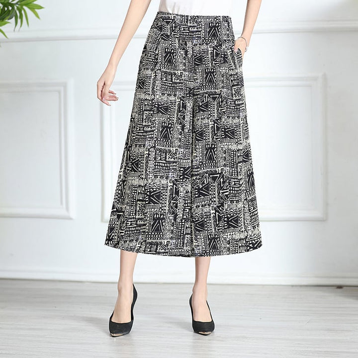 Anniek - Hoch Elastisch Taille Rock