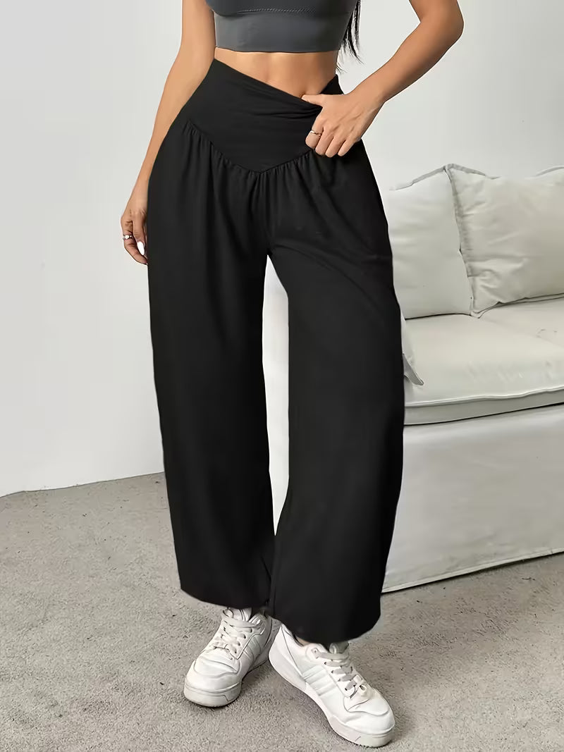 Millora – Weiche, Elastische Hose MIT Weitem Bein