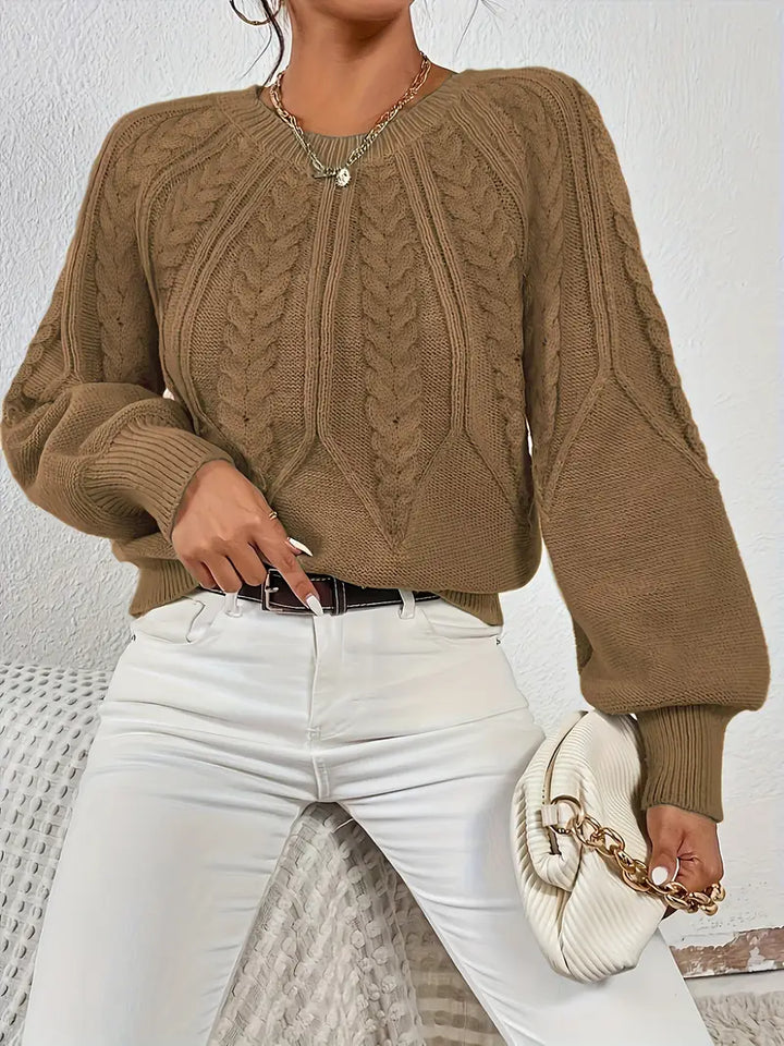 Özden – Eleganter Langarm Pullover