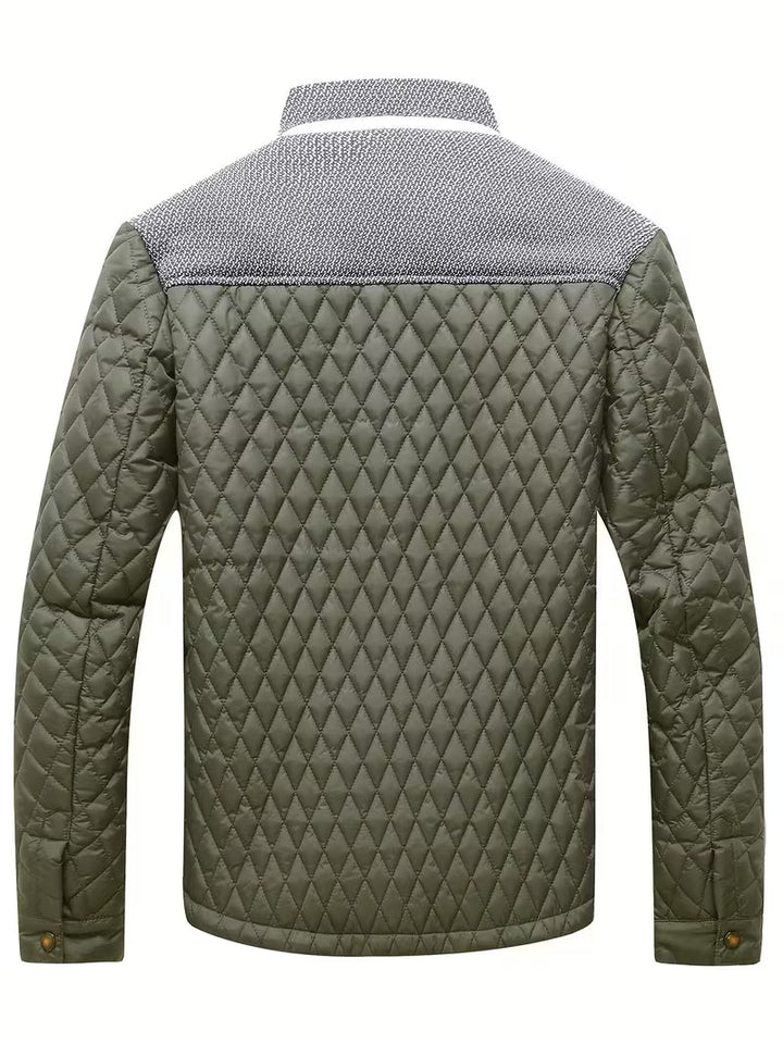 Stetson – Pufferjacke Mit Rauten-Patchwork