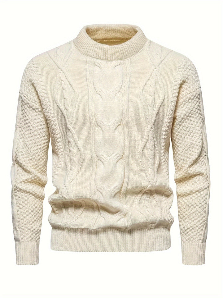 Kalisto – Lässiger Langarm Strickpullover