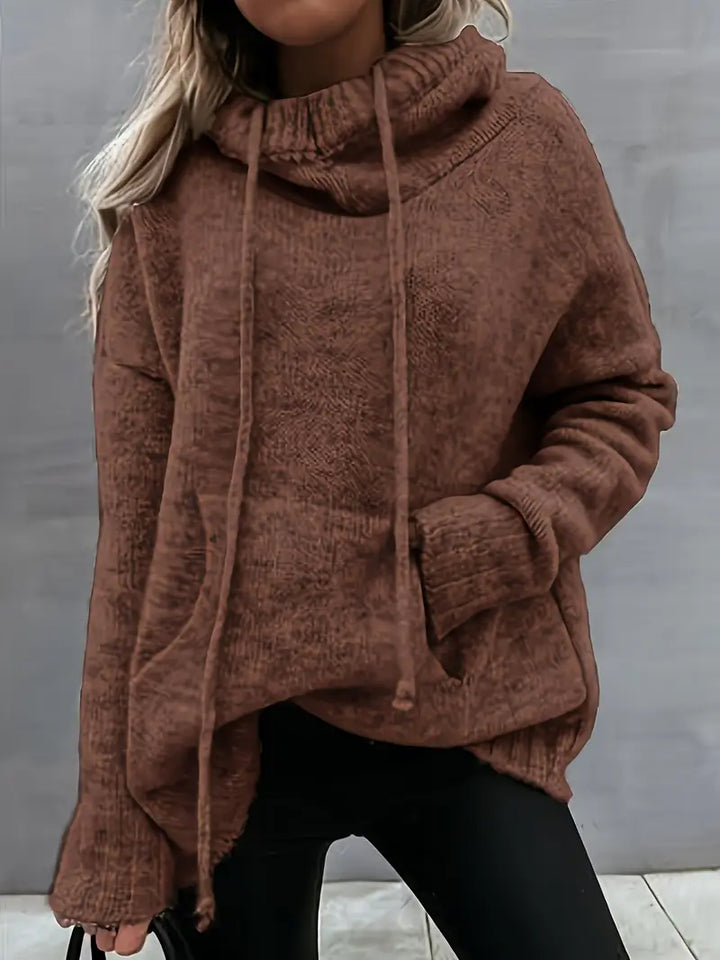 Natala - Strickpullover Mit Kängurutasche