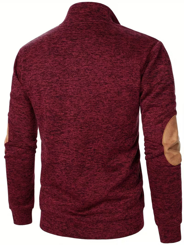 Kashyap – Sweatshirt mit Stehkragen Und Langen Ärmeln