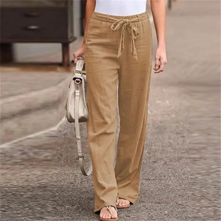 Ilnara - Leinen Stretch Hose