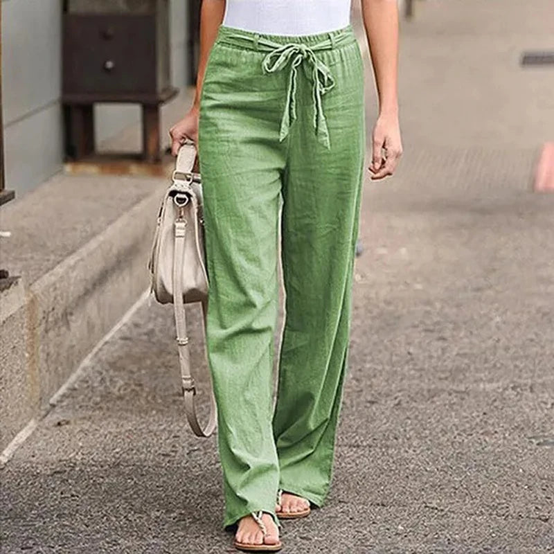 Ilnara - Leinen Stretch Hose