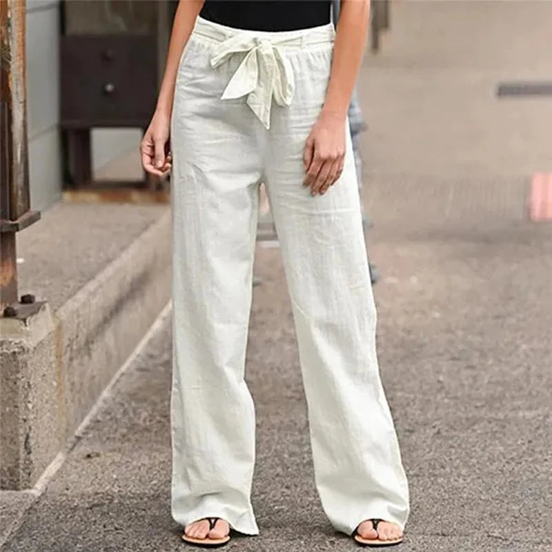 Ilnara - Leinen Stretch Hose