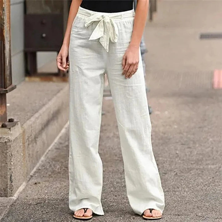 Ilnara - Leinen Stretch Hose