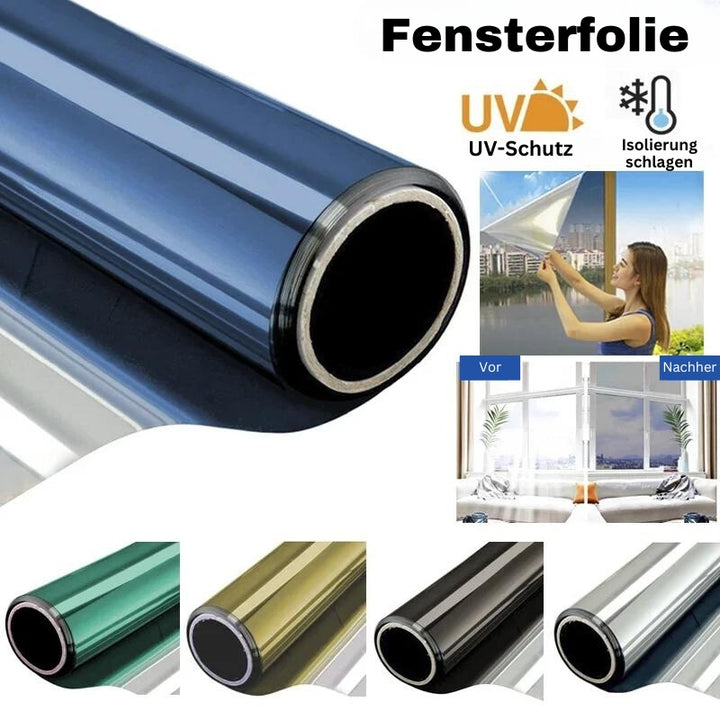 CrystalCover™ -  Sichtschutz, Sonnenschutz, UV-reflektierende Fensterfolie