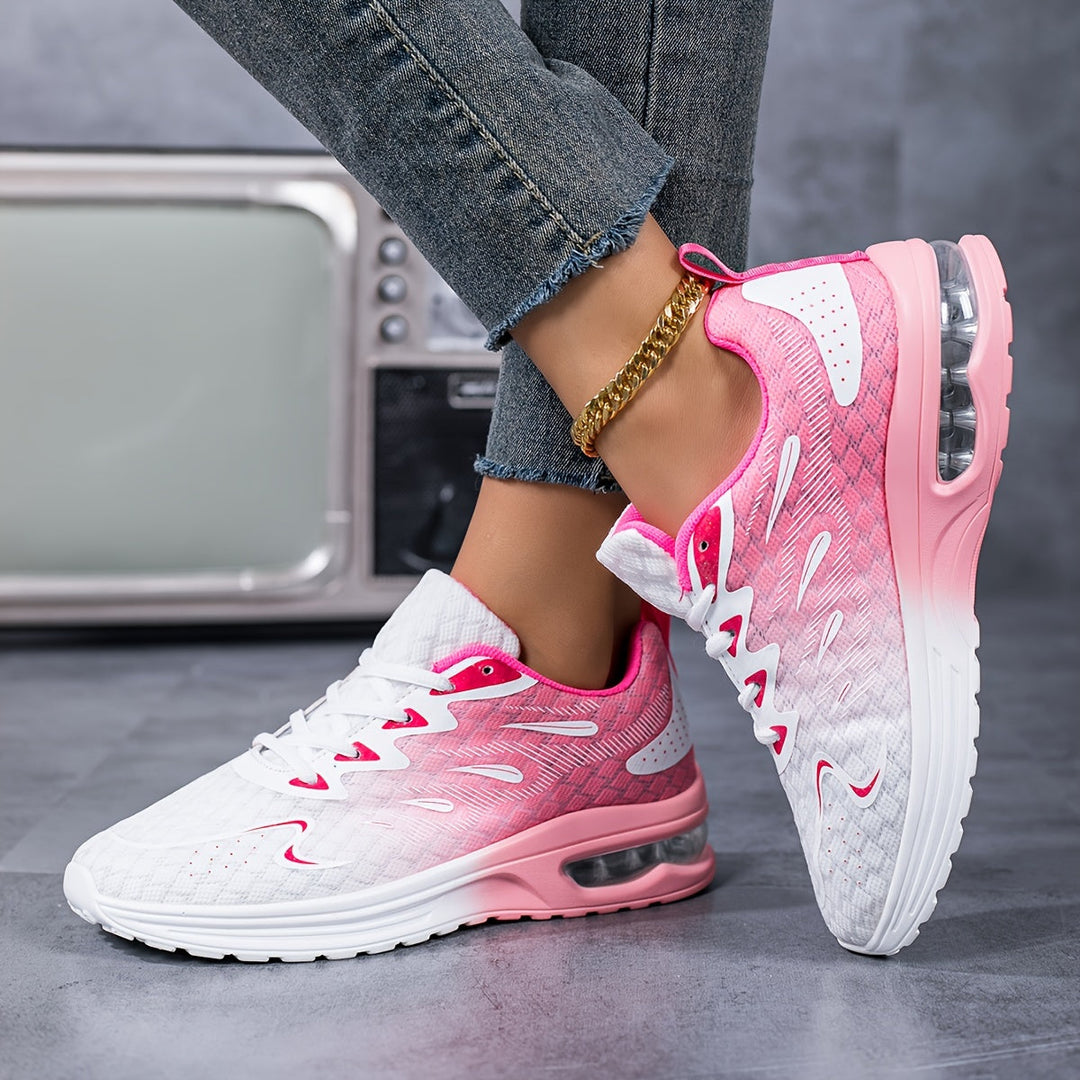Nasyma – Sneaker Mit Farbverlauf Einsätzen Und Klobigen Sohlen