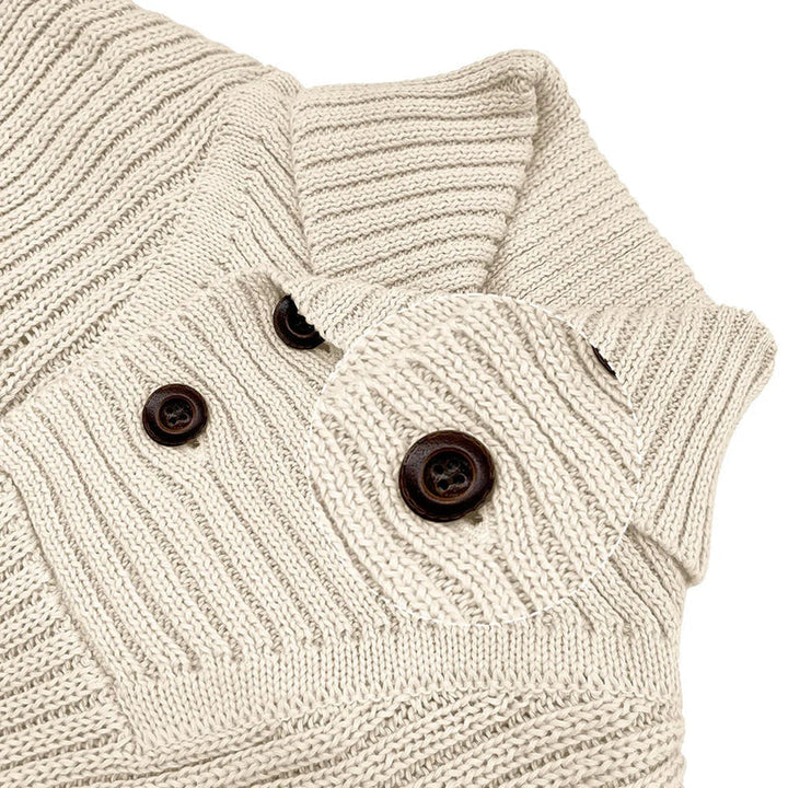 Gregorio – Strick Pullover Mit Schalkragen