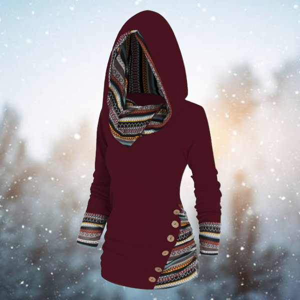 Kathi - Tribal Kapuzenpulli