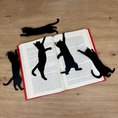 KittyMark – Metall Lesezeichen in Form einer Katze