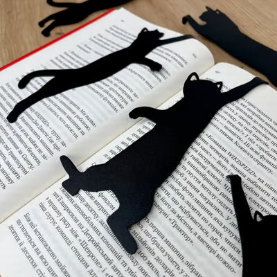KittyMark – Metall Lesezeichen in Form einer Katze