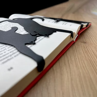 KittyMark – Metall Lesezeichen in Form einer Katze