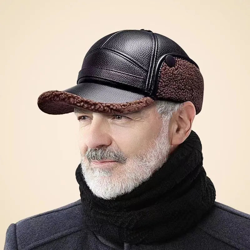 Arkadiusz – Pelz Leder Kappe