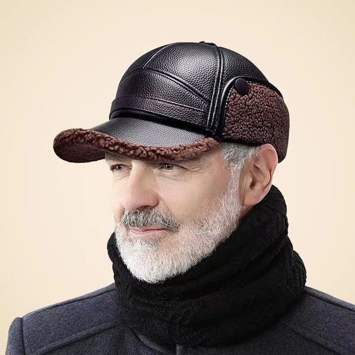 Arkadiusz – Pelz Leder Kappe